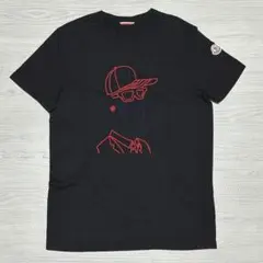 ☆未使用タグ付 モンクレール 銀座10周年Tシャツ 黒 国内正規品 5S237 