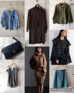 最終価格　RIU他　9点まとめ売り 冬物　ワンピース rちゃん