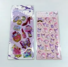 キューティぷくぷくキャンディシール　ぷくっとシール マイメロディ•クロミ