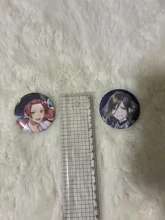 イレイス、りうら、悠介缶バッチ