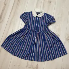 【美品】Ralph Lauren ストライプ ワンピース 24Mのサムネイル