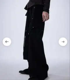 jentlouis Resin Coated Zip Line Denim S - メルカリ