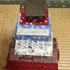 パッチワークの布　はぎれ