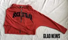 GLAD NEWS ROCK STAR クロップドパーカーのサムネイル