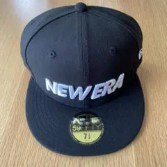 新品未使用 NEW ERA 59FIFTY キャップ ブラック 7 1/8 - メルカリ