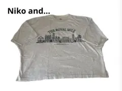 Niko and… スーベニアワイドTシャツ/FREEサイズ