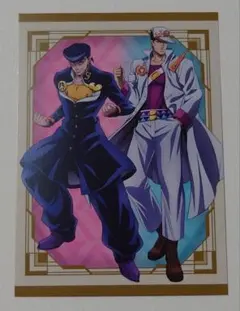 ジョジョの奇妙な冒険　アニメイト　特典　ミニカード
