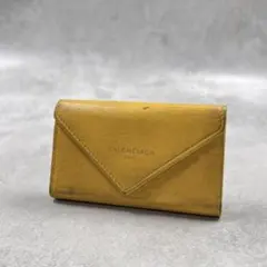 BALENCIAGA ペーパーキーケース イエロー 9560のサムネイル