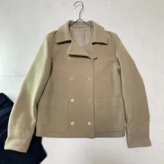 専用【良品】マーガレットハウエル ウール100% ダブル コート ベージュ 日本
