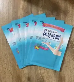 LION 休足時間 足すっきりシート 2枚入 5袋セットのサムネイル
