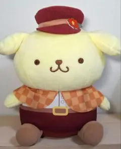 【 アミューズメント品】ポムポムプリン BIGぬいぐるみ ver.カフェ