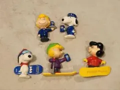スヌーピーマグネット ■ペプシコーラノベルティ■非売品５ヶセット