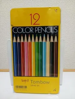 Tombow 12色 色鉛筆缶
