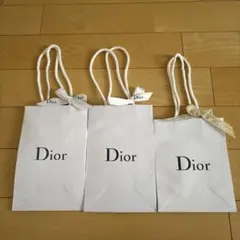 Dior ショップ袋 3枚セットのサムネイル