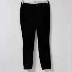 ユニクロ ブラックパンツ M 黒 ストレッチ 美脚 カジュアル スキニー