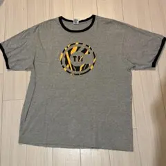 THC Tシャツ グレー リンガーネック　古着　90sのサムネイル