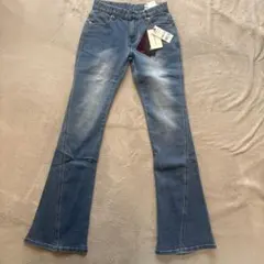 Mardi Mercredi ブーツカットデニム・ライトブルー(新品)