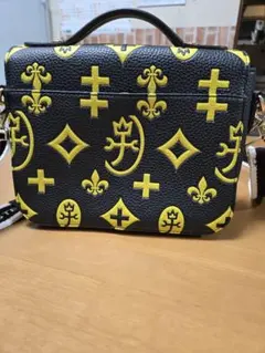 CASTELBAJAC ショルダーバッグ 黒/黄色