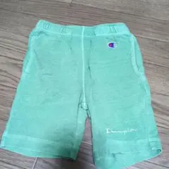 Champion ハーフパンツ グリーン 110cm