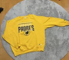 サンディエゴ・パドレス イエロースウェット L