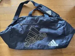 adidas ボストンバッグ ネイビー ナイロン