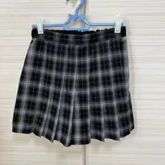 ユニクロ UNIQLO チェックプリーツスカート 150 キュロット