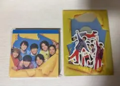 WEST. ステッカー　フレークシール　ましかくメモ