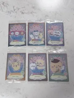 6枚セット⭐︎ちいかわ ウエハース ラッキーカードコレクション2