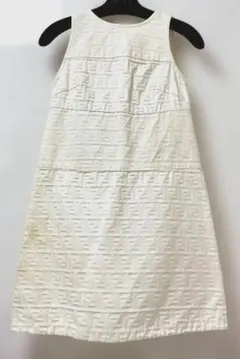 ✨️本物FENDI✨️フェンディ✨️ ズッカ柄 ノースリーブ ワンピース