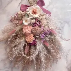 ドライフラワースワッグ2137