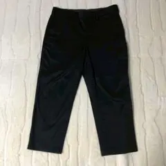 GU❣️黒 アンクル テーパードパンツ✨️82サイズ✨️美品