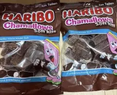 チ*ン様 HARIBO Chamallows Soft Kiss 2袋 チョコマのサムネイル