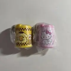 サンリオキャラクターズ　コインシリンダー2　チャーミーキティ　ポムポムプリン