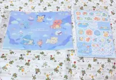 ポケモン　クリアファイル&シール Little Daydream