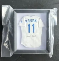 MLB サイン入りユニフォーム フレームマグネット R.SASAKI