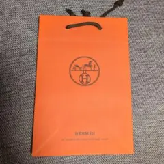 HERMES オレンジショップ袋