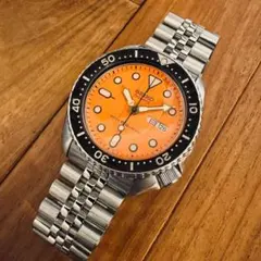 SEIKO 7548-700C セイコー オレンジ ダイバー レトロ OH済み - メルカリ
