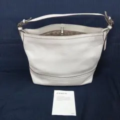 オールドコーチ COACH レザー ハンドバッグ 内側シグネチャー 9464 R 