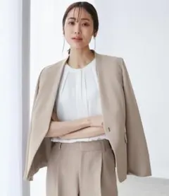 【新品タグ付き】360°ウルトラストレッチ　ジャケット・スカートセットアップ