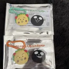 イオン　コジコジ×ブラックパンダ　マルチケース ２個セット