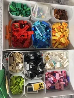 レゴブロックセットと収納ボックス