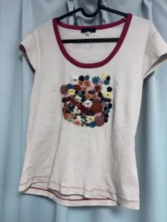 KENZO Tシャツ 半袖 花柄刺繍 XLサイズのサムネイル