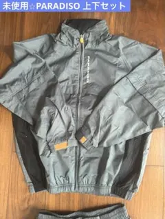PARADISO GOLF レインスーツ Mサイズ グレー