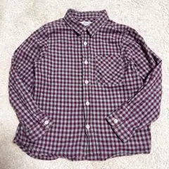 ボンポワン チェックシャツ 6