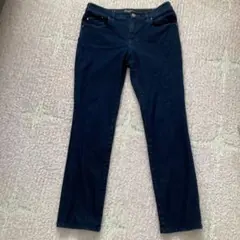 SONIA RYKIEL ダークブルー ストレートデニム 38
