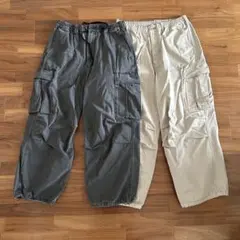 ワイドパンツ ワークパンツ