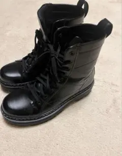 ZARA ザラ レースアップ アンクルブーツ 厚底 トラックソール ブラック