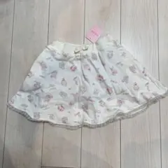 mezzo piano カップケーキ柄スカート　120 メゾピアノ