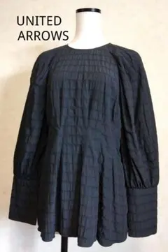 定価2.4万✨ユナイテッドアローズ ツイードプルオーバー ブラック 