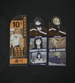 ハイキュー ブックマークコレクション Vol.2 日向翔陽 烏養繋心 清水潔子